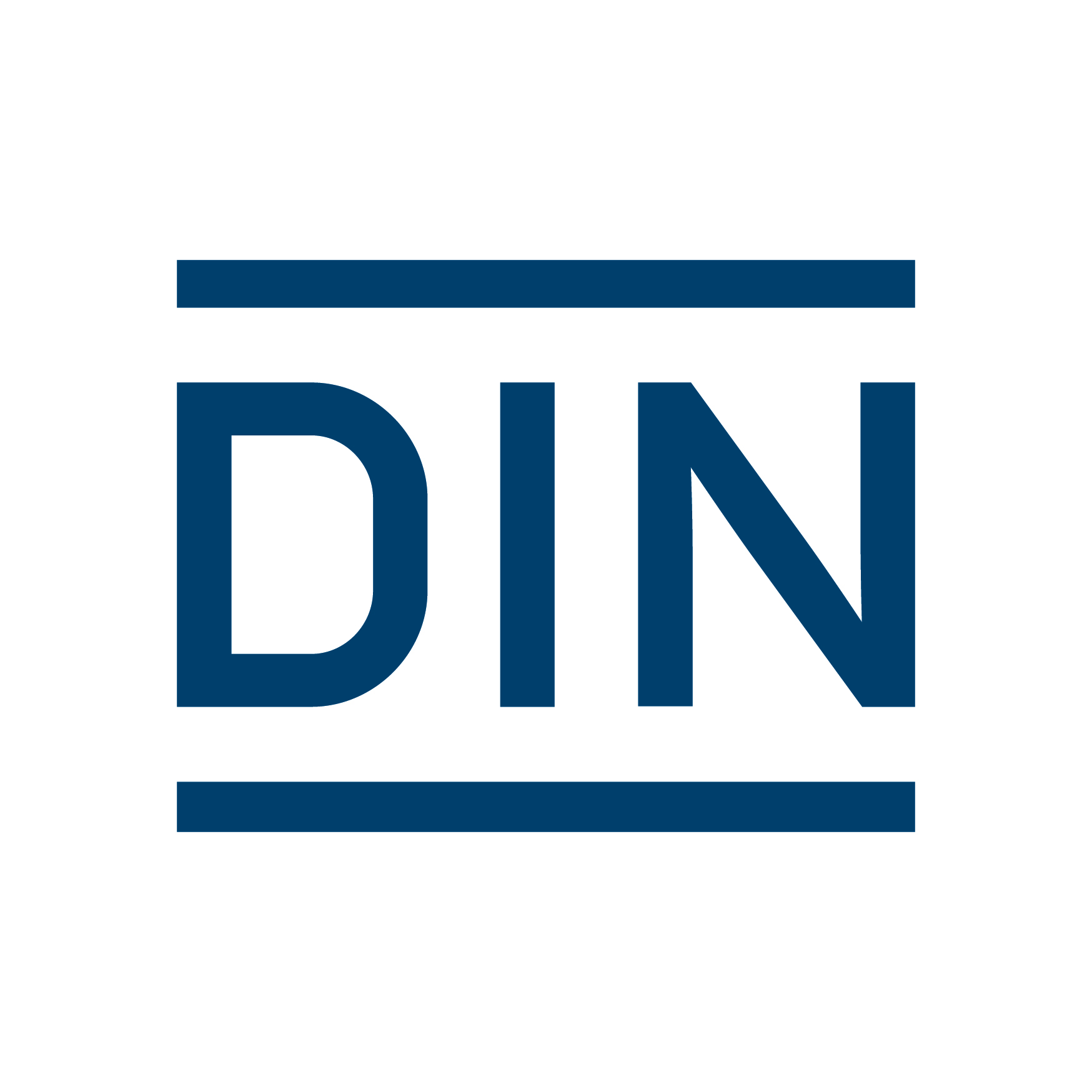 DIN Deutsches Institut für Normung e. V. Logo